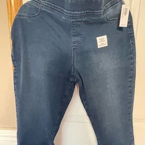 Old navy pull on skinny jeans